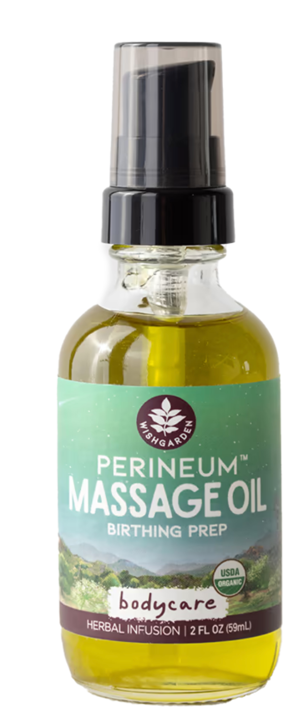 Wish Garden Perineum Massage Oil Birthing Prep