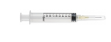 Syringe - Standard Hypodermic Syringes with Needles (Different Sizes Available)