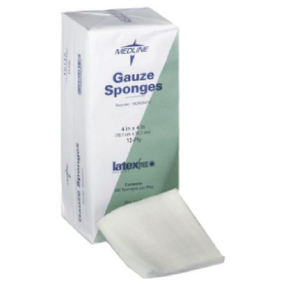 Gauze Sponge – 4 x 4 Sterile – Tray – Baby Birth and Beyond